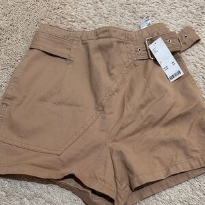 Urban Outfitters High Waist Brown Shorts